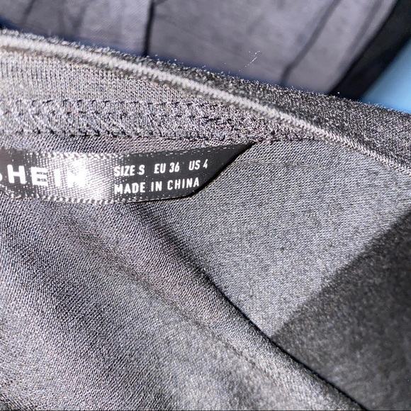 Shein astrology black tshirt oversized sun stars s small / L - Picture 3 of 3